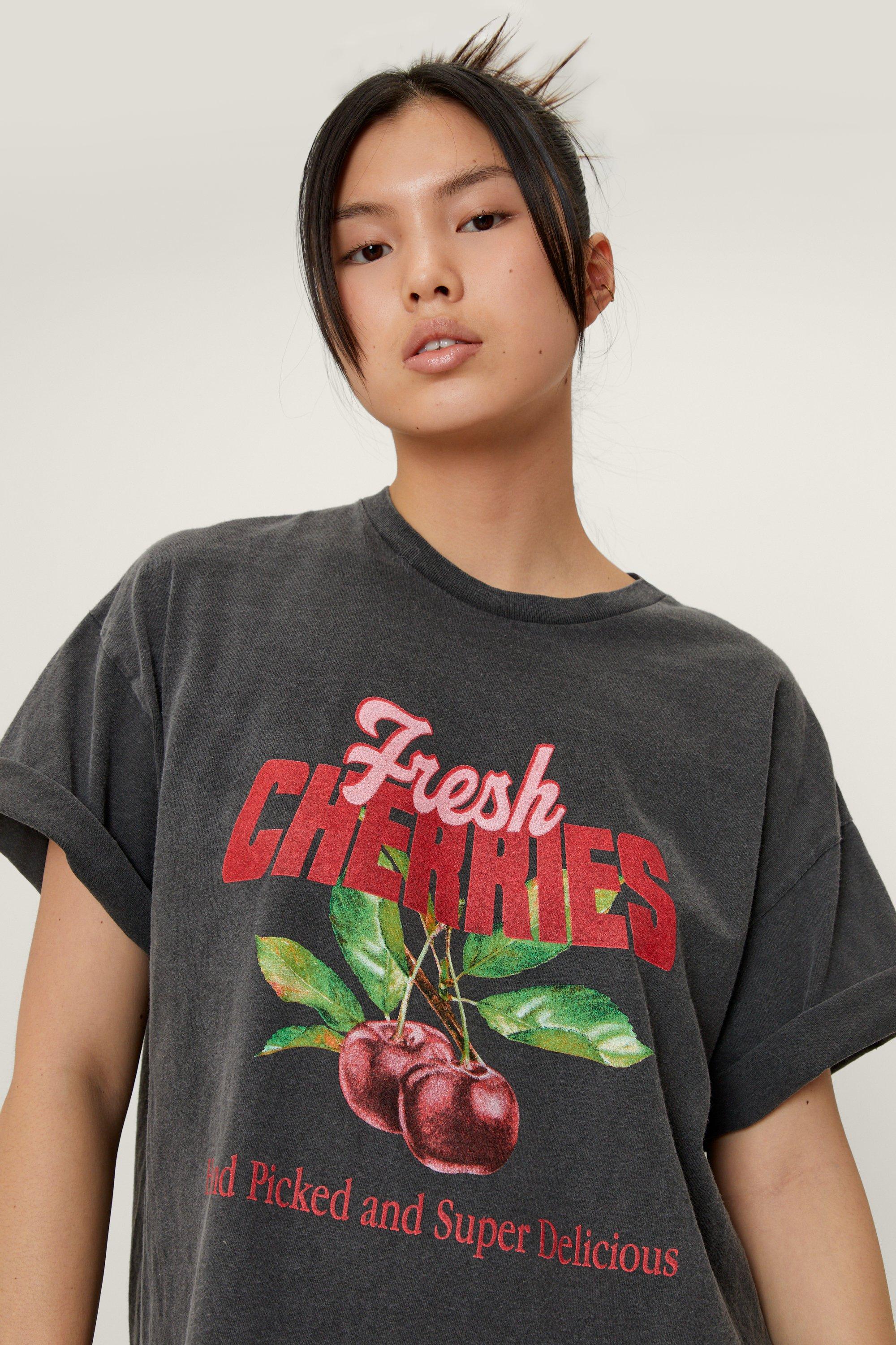 T discount shirt cherry